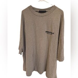 FEAR OF GOD ESSENTIALS JERSEY CREWNECK T-SHIRT men’s xxl